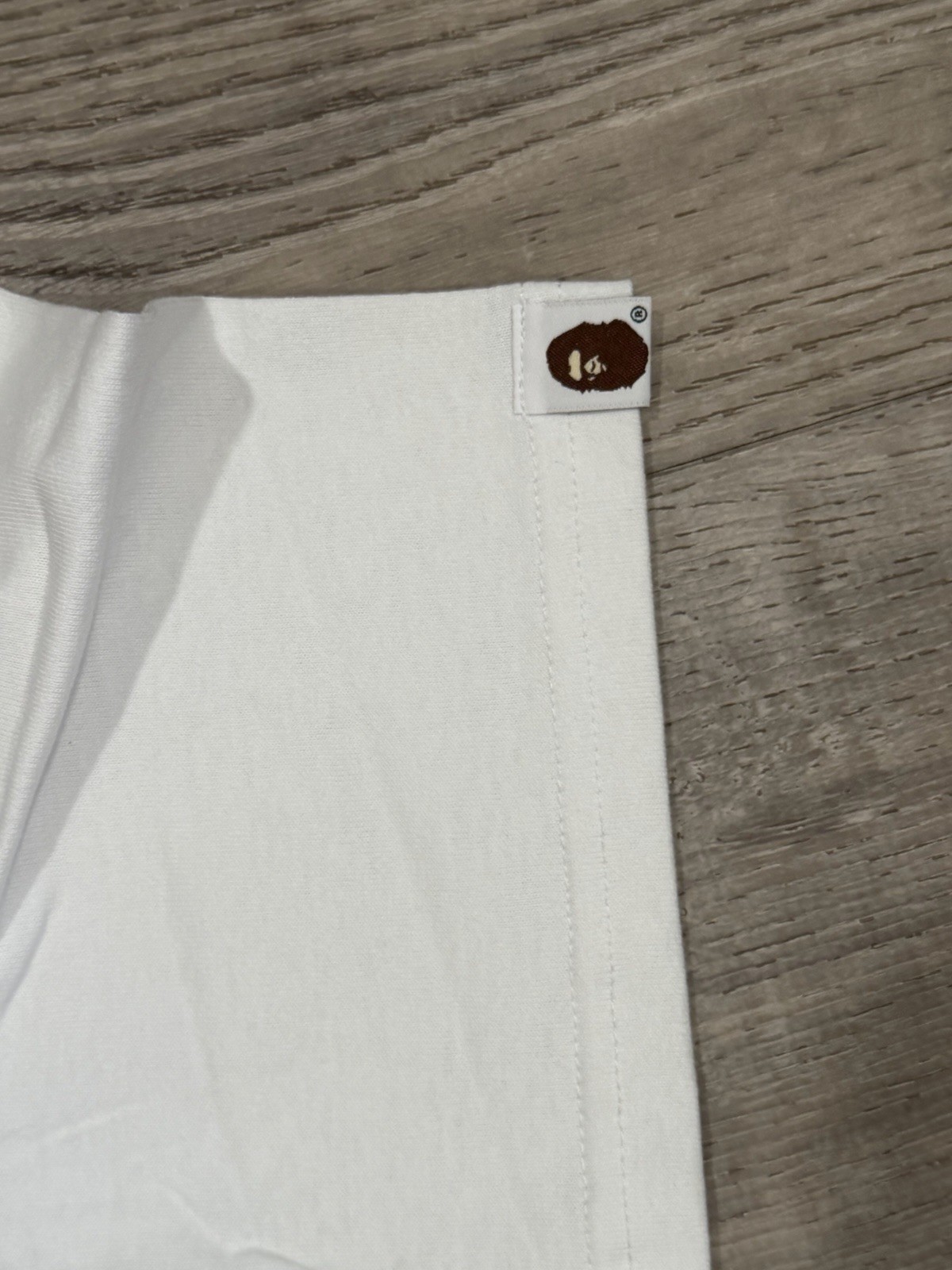 BAPE × undefeated logo T-shirt White A Bathing Ape Size S