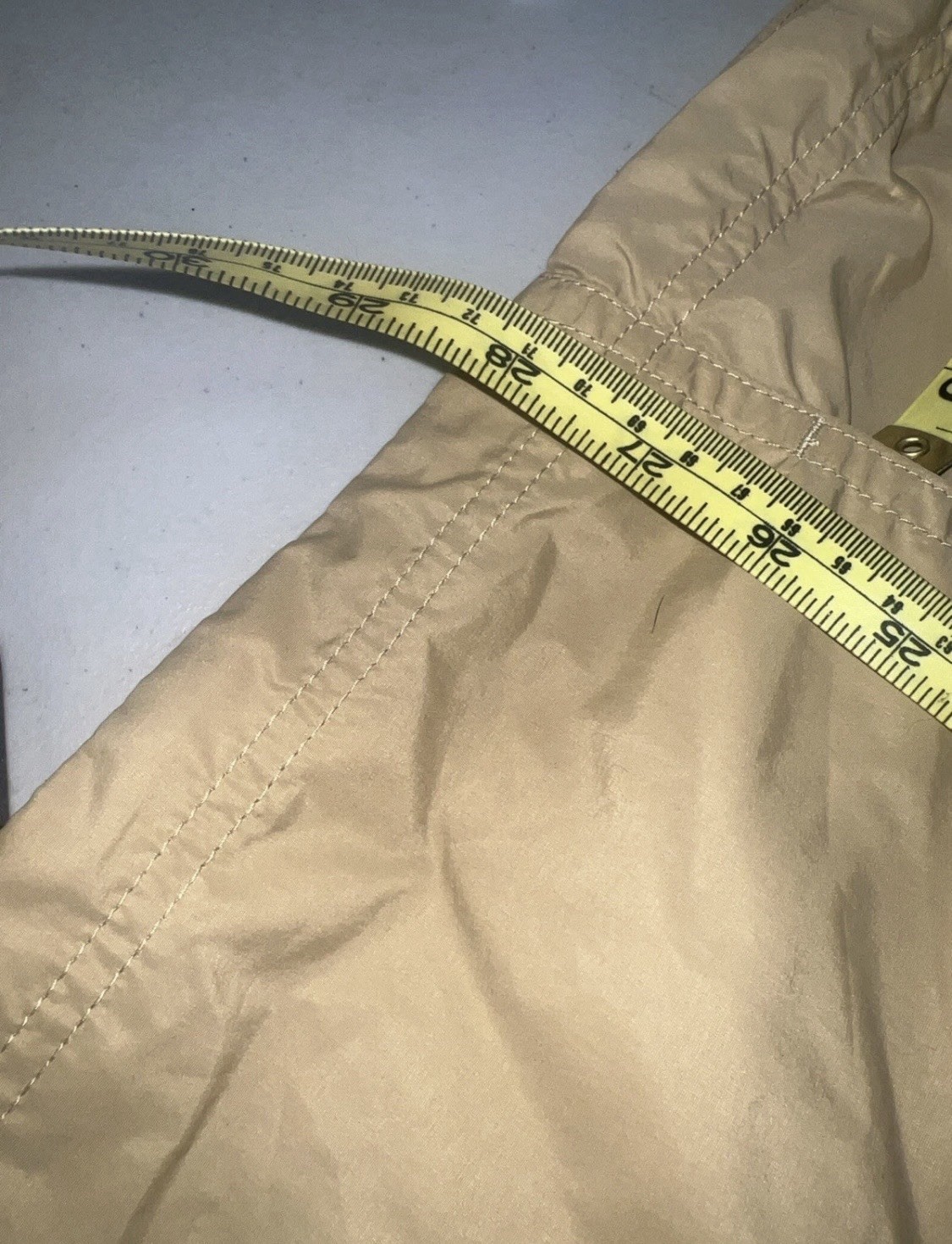 L.L. Bean Japan Edition Large Yellow Beige Milo Anorak Jacket Hooded Lightweight