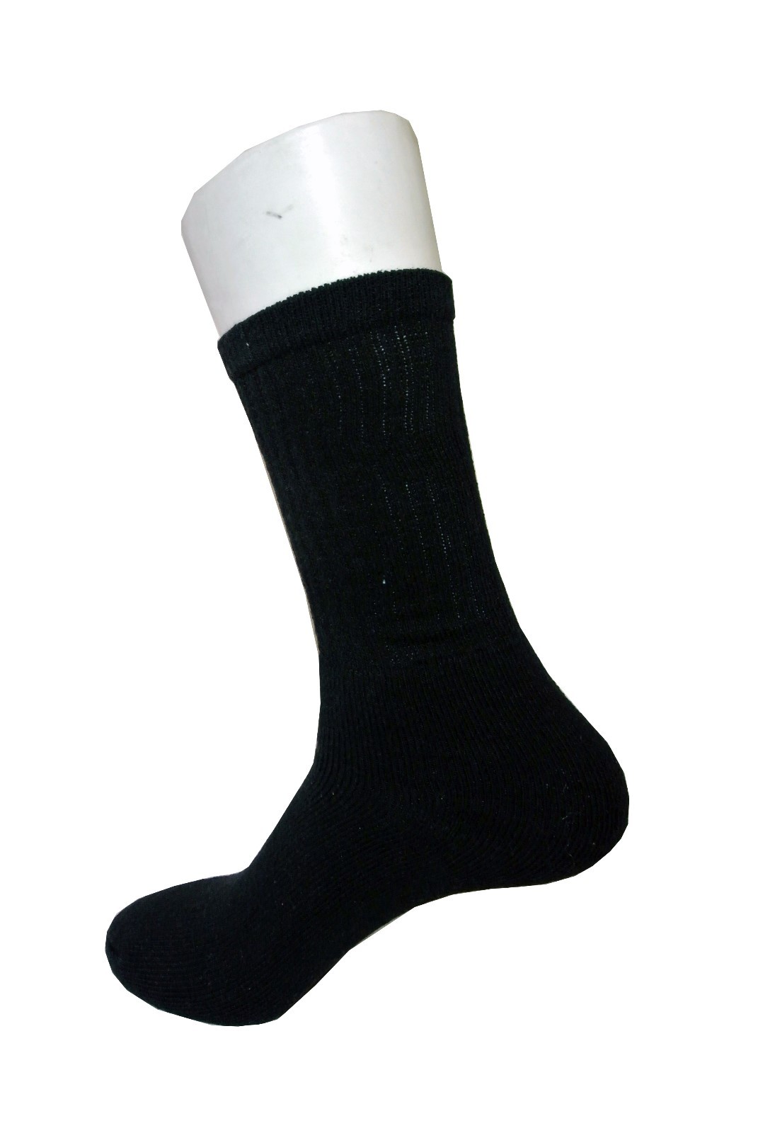 3 OR 12 Pairs NAVY BLUE COTTON Gold Star Men’s Crew Socks Cushion Sports 10-13