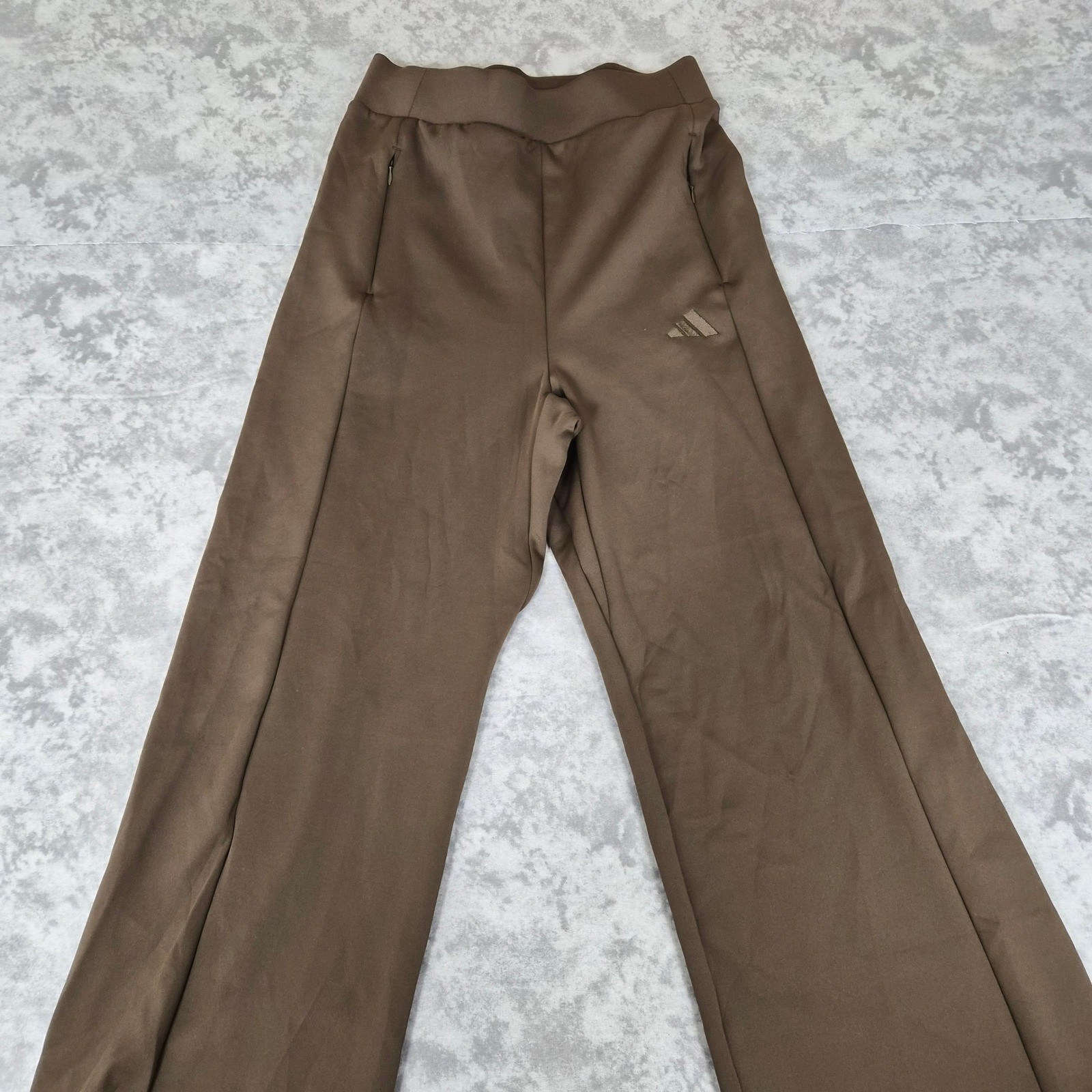 Adidas Spacer Earth Strata Brown Pants Womens Small Gorpcore Wide Leg Athleisure