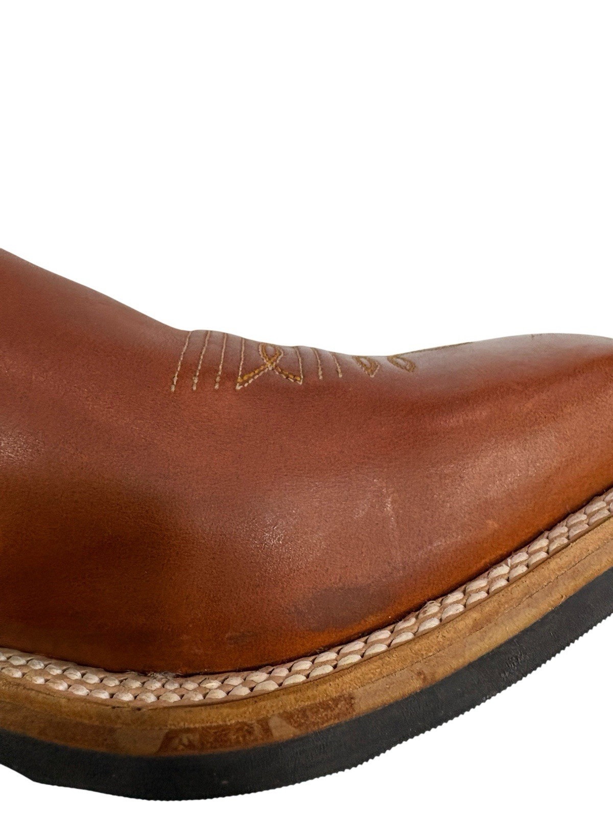 Hondo 2640 Maple Crazy Horse, Full Rubber Sole Cowboy Boots FACTORY SECONDS