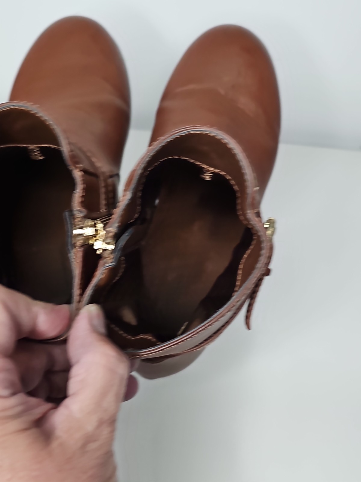 Michael Kors Womens Emma Calea Boots Size 5