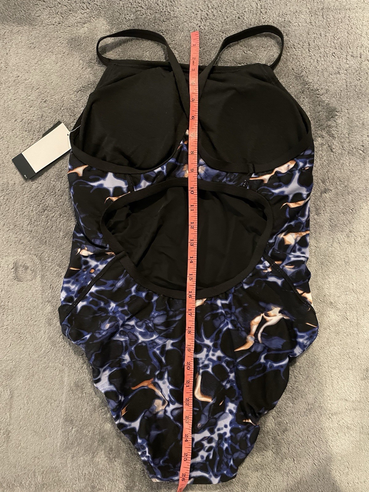 TYR Durafast Elite Diamondfit Neuron One Piece Swimsuit Women’s US Size 14