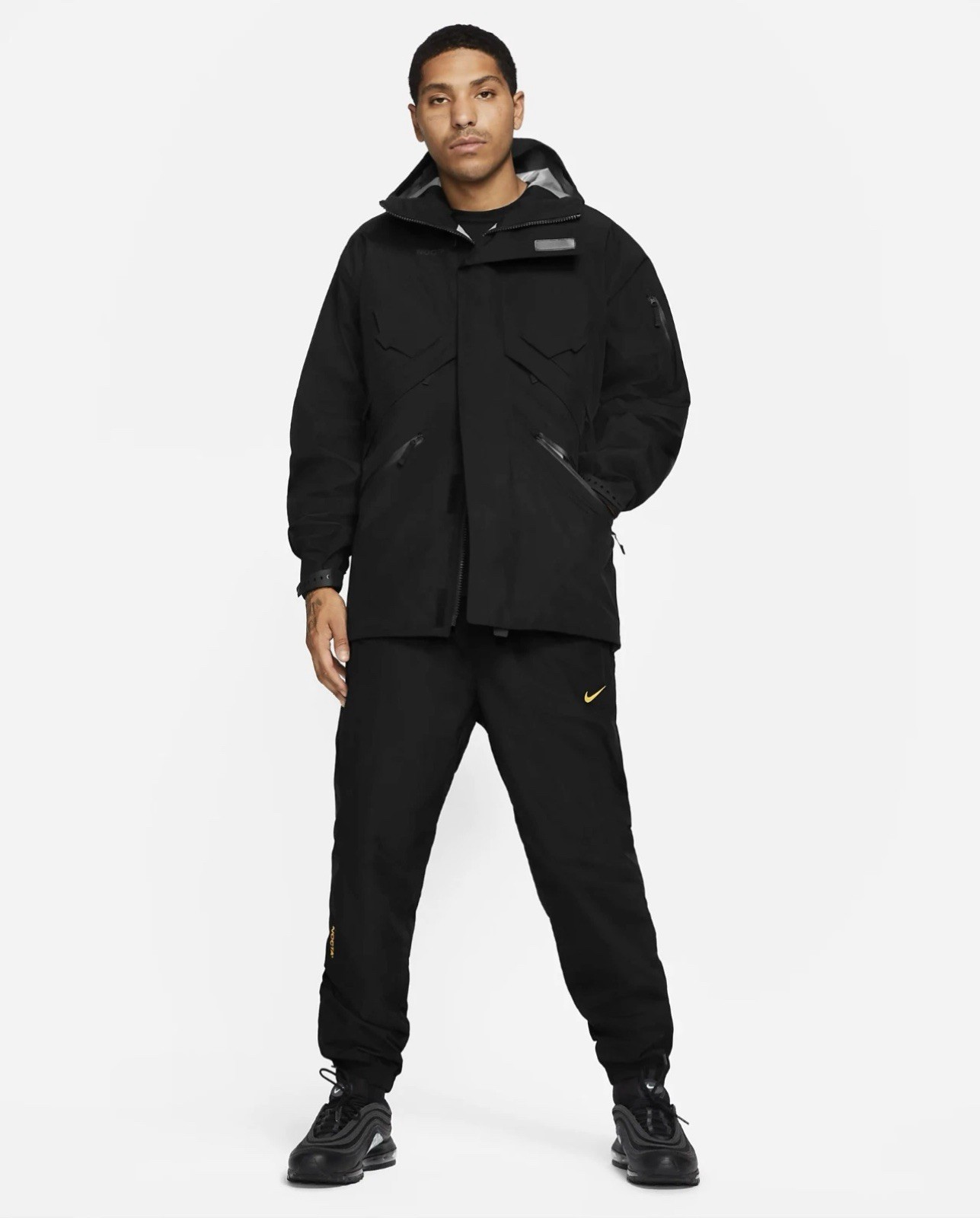 Nike x Drake NOCTA Tech Jacket Black Gore Tex Size M or XL (DA3987-010)