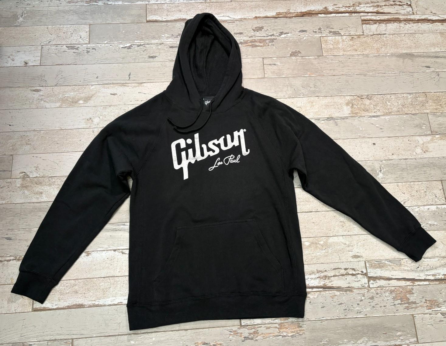 Gibson Les Paul Hoodie Black Men’s Medium NEW