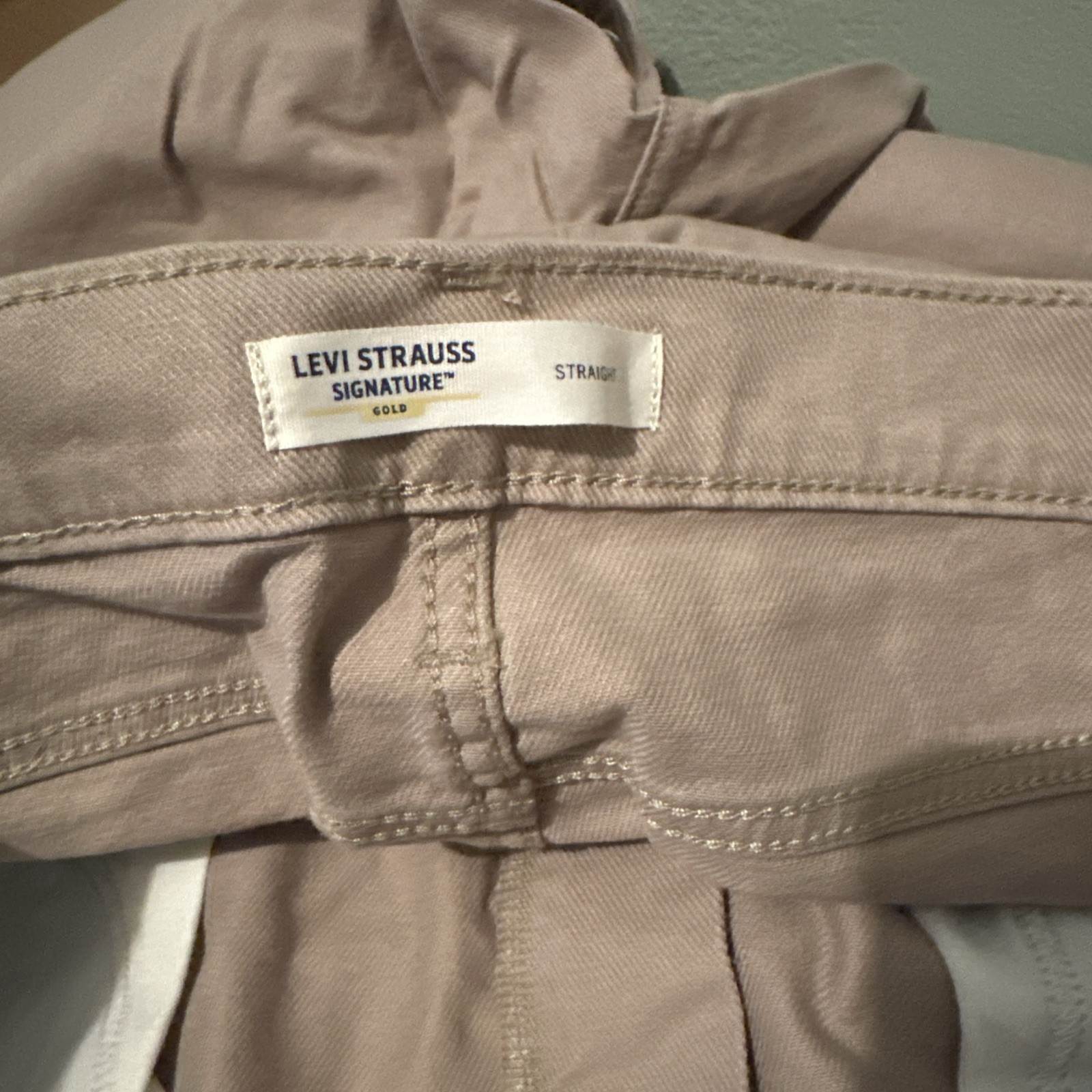 Levi Strauss Signature Gold Jeans 40 X 30 Tan