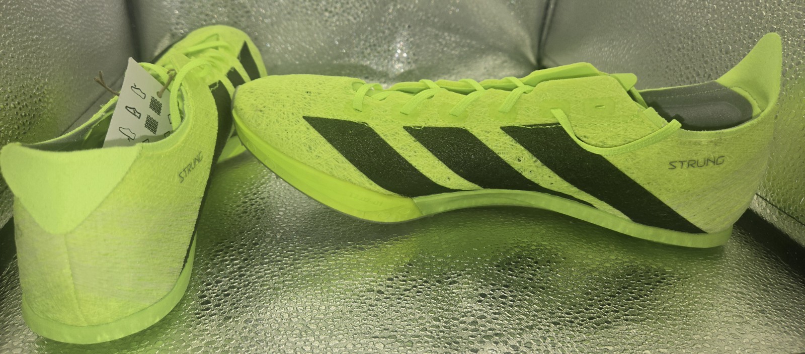 Adidas Adizero Prime SP 3 6M/7W Strung Lucid Green Track Spikes