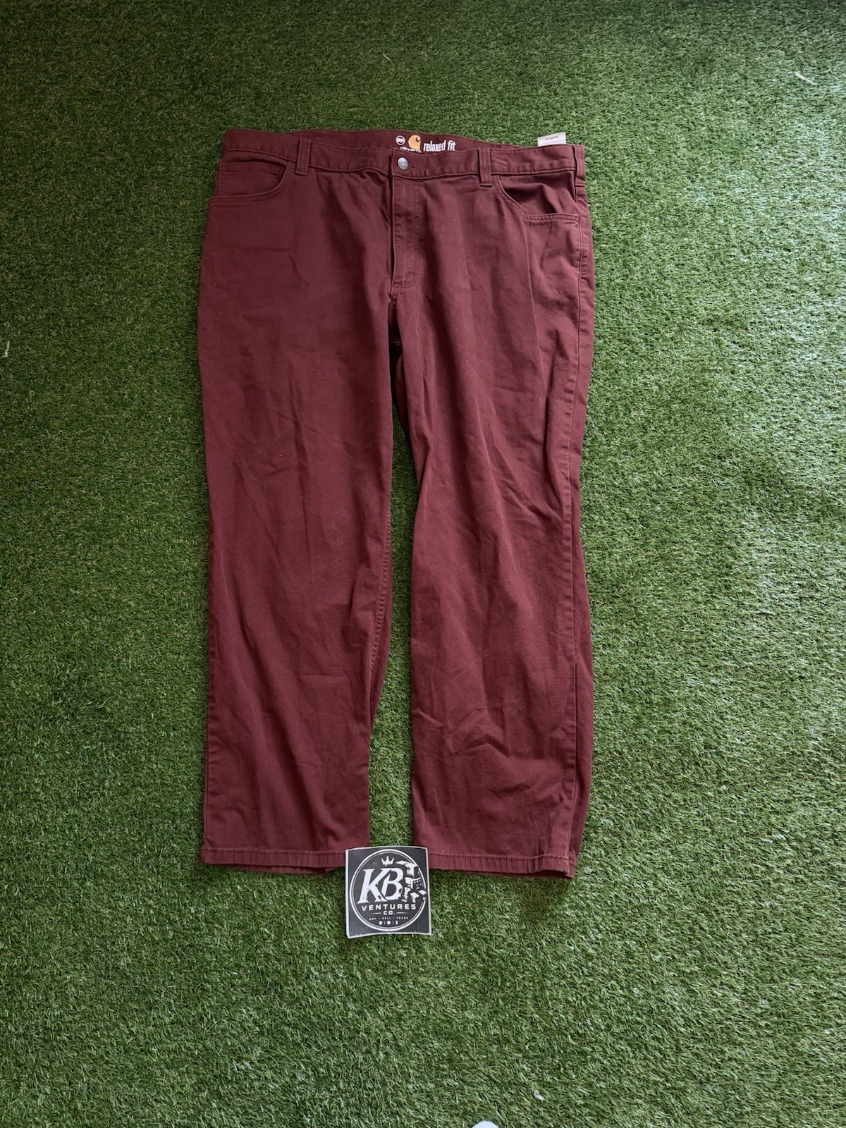 Carhartt Men’s Carpenter Dungaree Pants 42×30 Vintage Skater Workwear