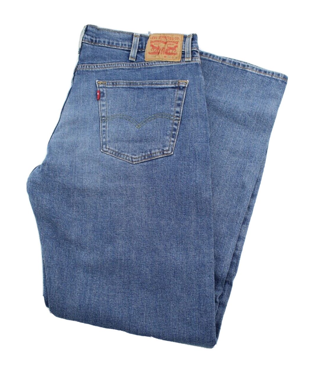 New LEVI’S 505 Regular Size 38 x 34 Medium Wash Room At Thigh Men Jeans MSRP $69