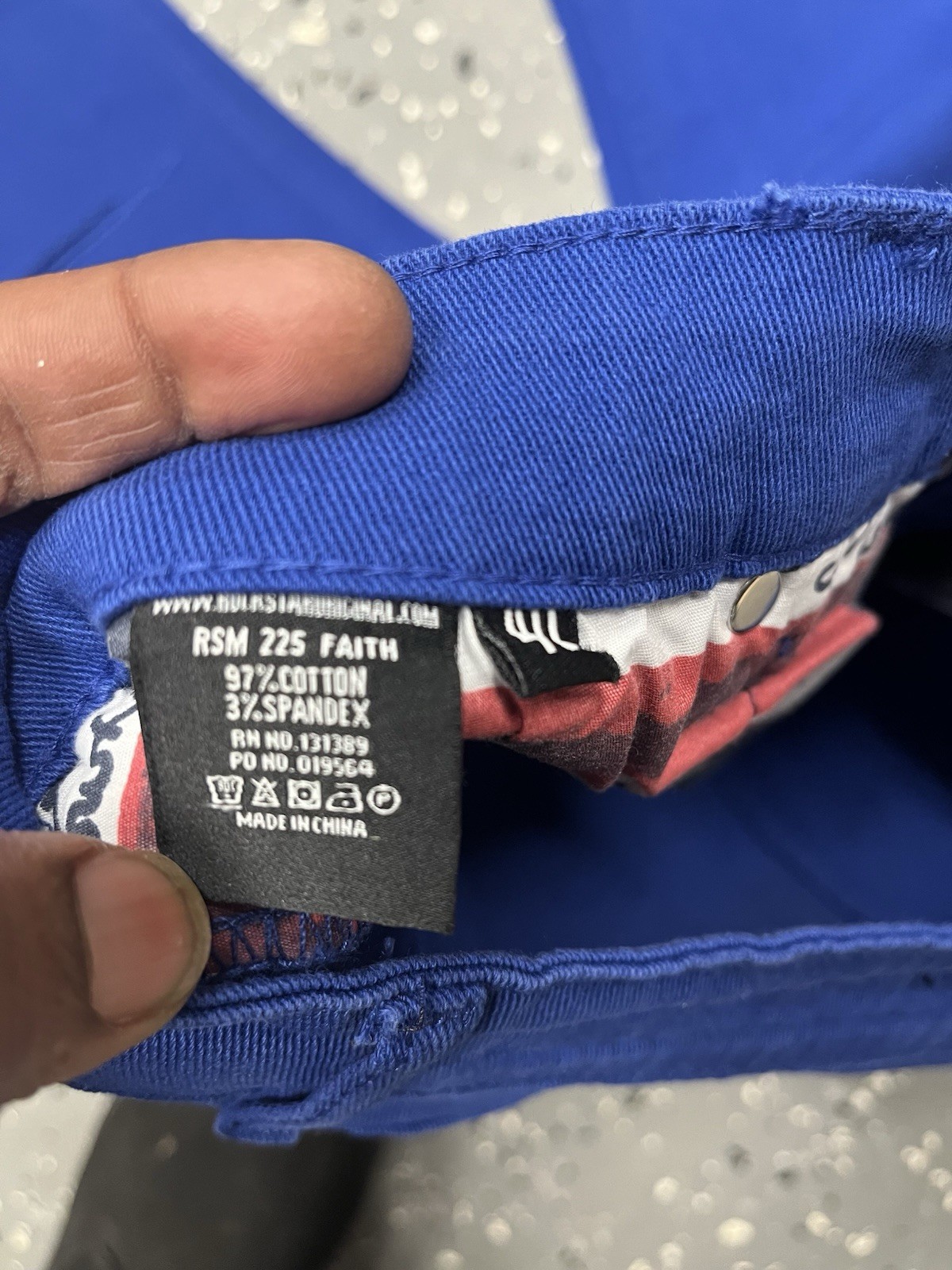 Rockstar Stacked Jeans *Royal Blue*