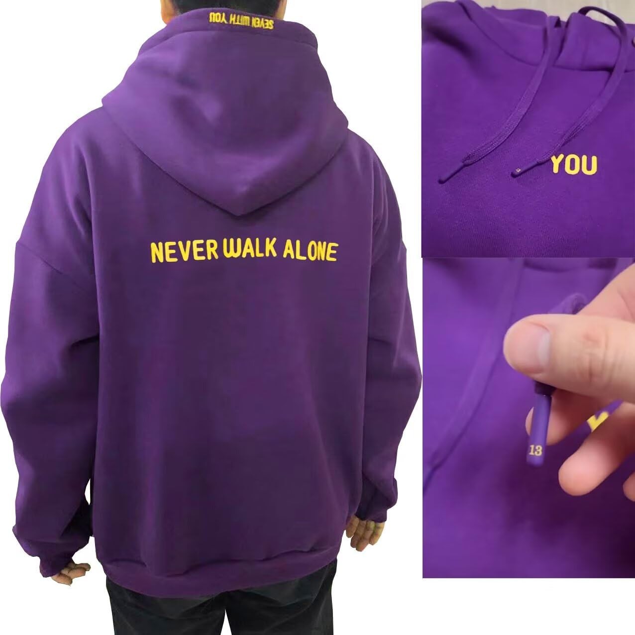 Jimin with You Hoodie Sweater Jimin Hoody You Never Walk Alone Pullover Sweat…