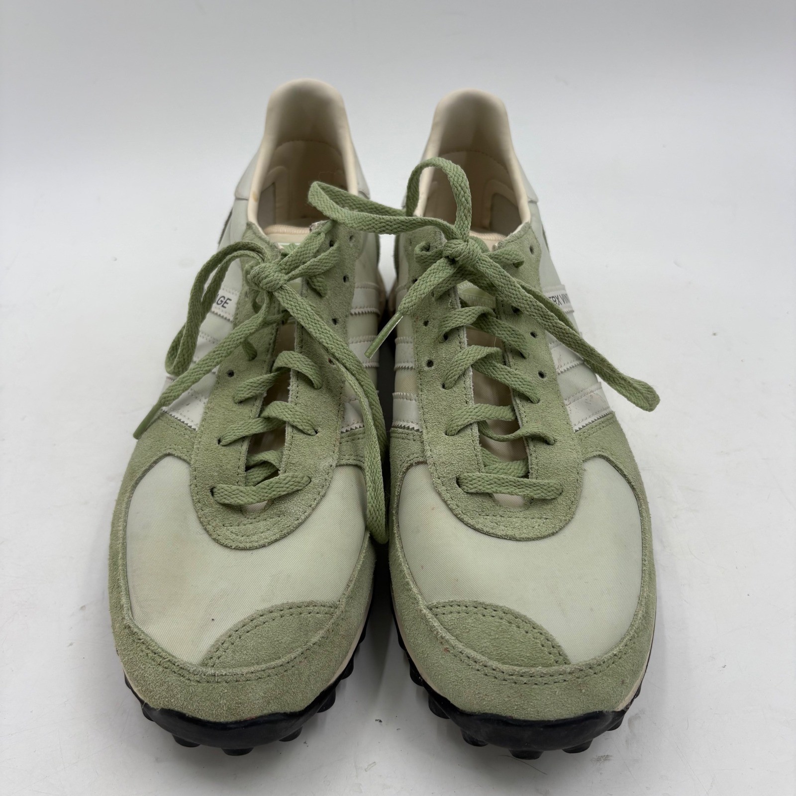 Adidas TRX Vintage Halo Silver Sage Green Men 11.5 Retro Running Shoes GX4581