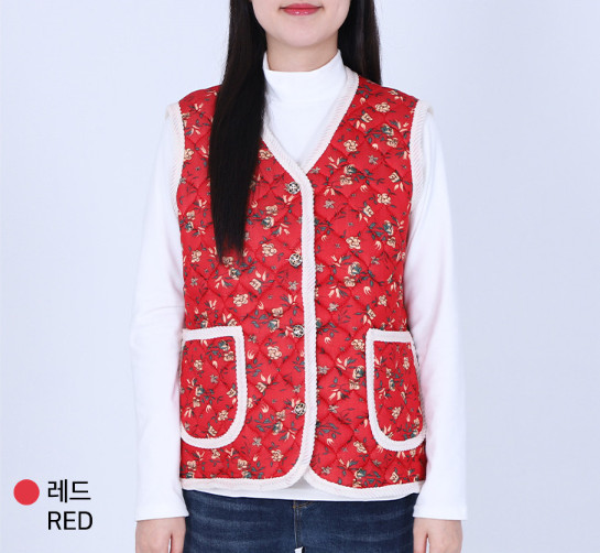 [K-CULTURE]Contryside Vacation Fashion,Korean Retro, Winter vest,Kimchi Vest
