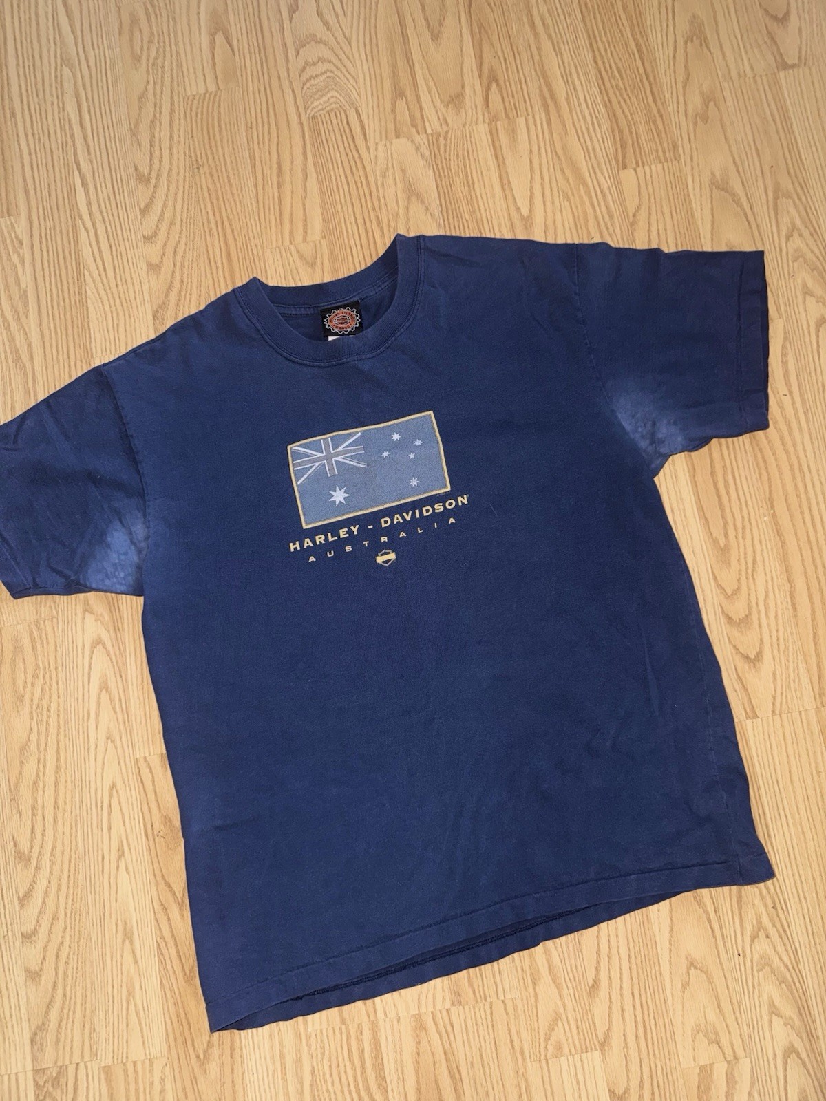 Vintage Harley Davidson Australia T-Shirt Medium Single Stitch Melbourne