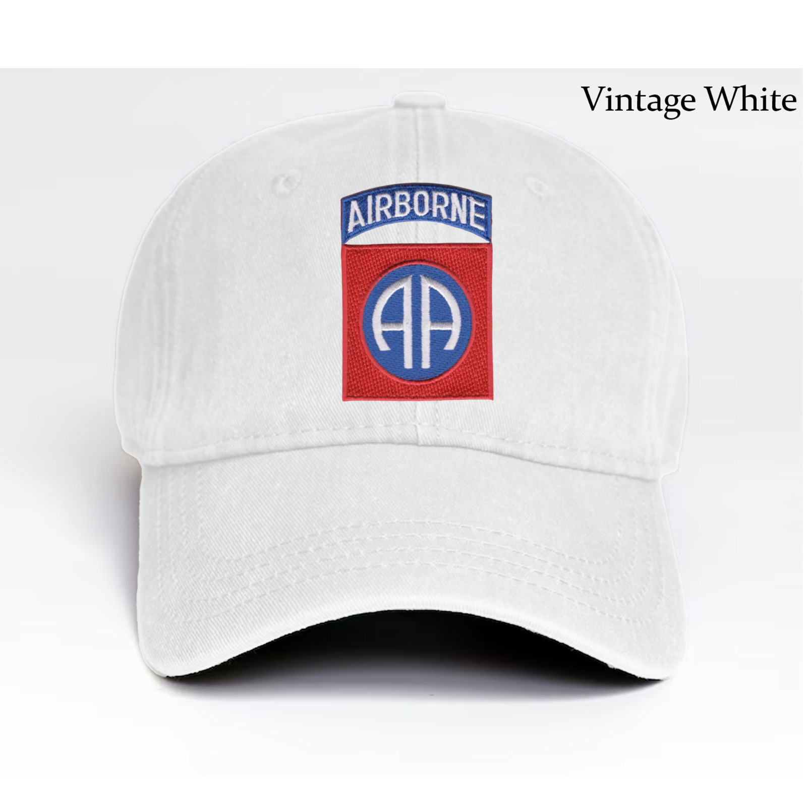Embroidered Hat 82nd Airborne Division, Veteran Cap, Trucker Hat, Baseball Cap
