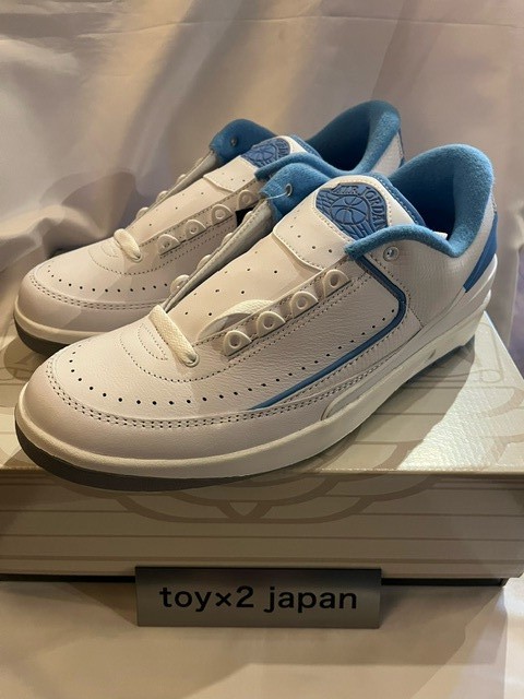 Nike Air Jordan 2 Retro Low “University Blue” DV9956-104 Sneakers New [US6.5-13]
