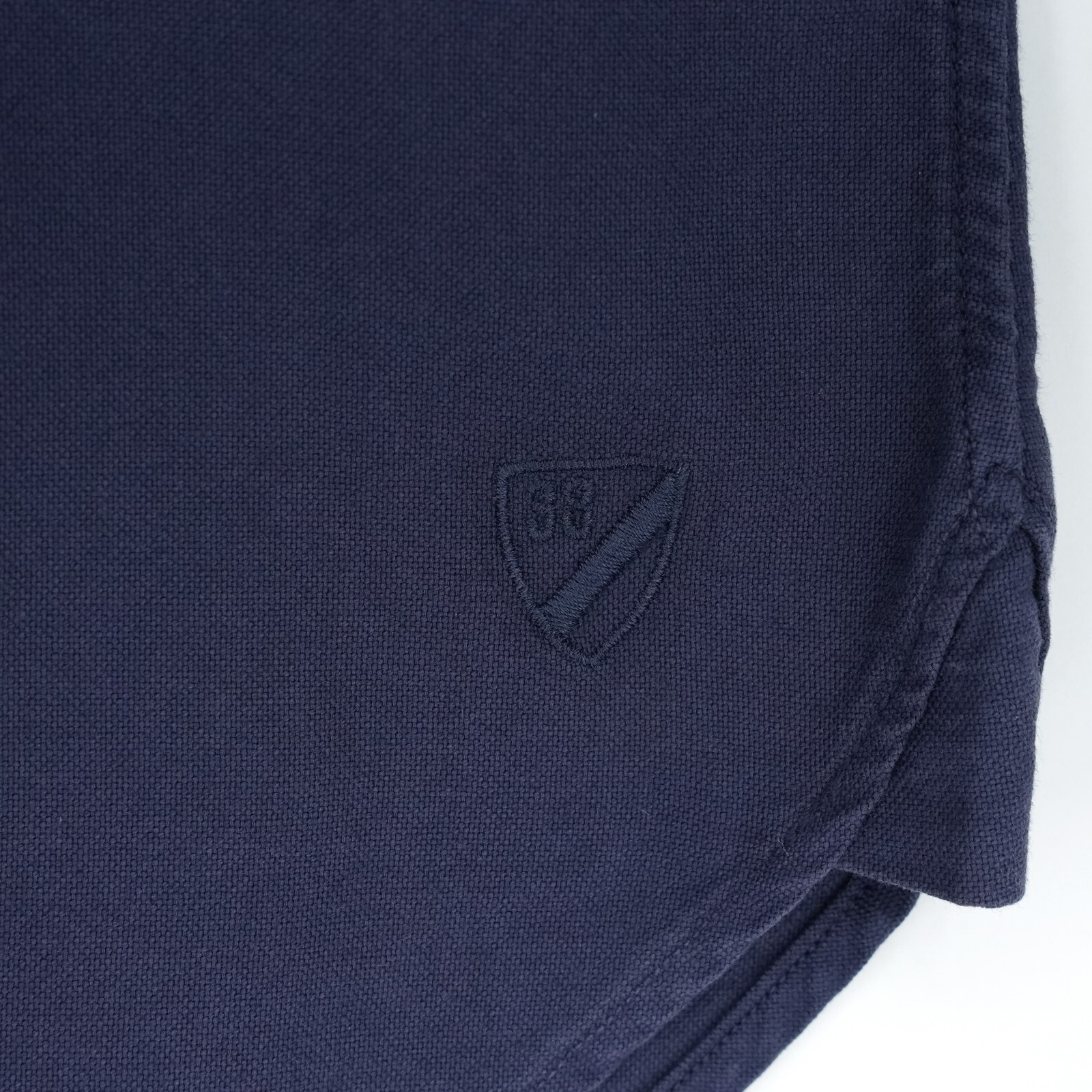Cremieux Washed Down Men’s Short-Sleeve Shirt L Blue Solid NWT $75