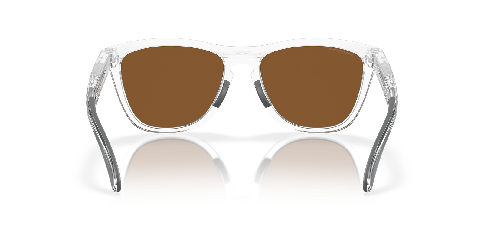Oakley Frogskins Range Matte Clear/Prizm Violet 55 mm Sunglasses OO9284-1255