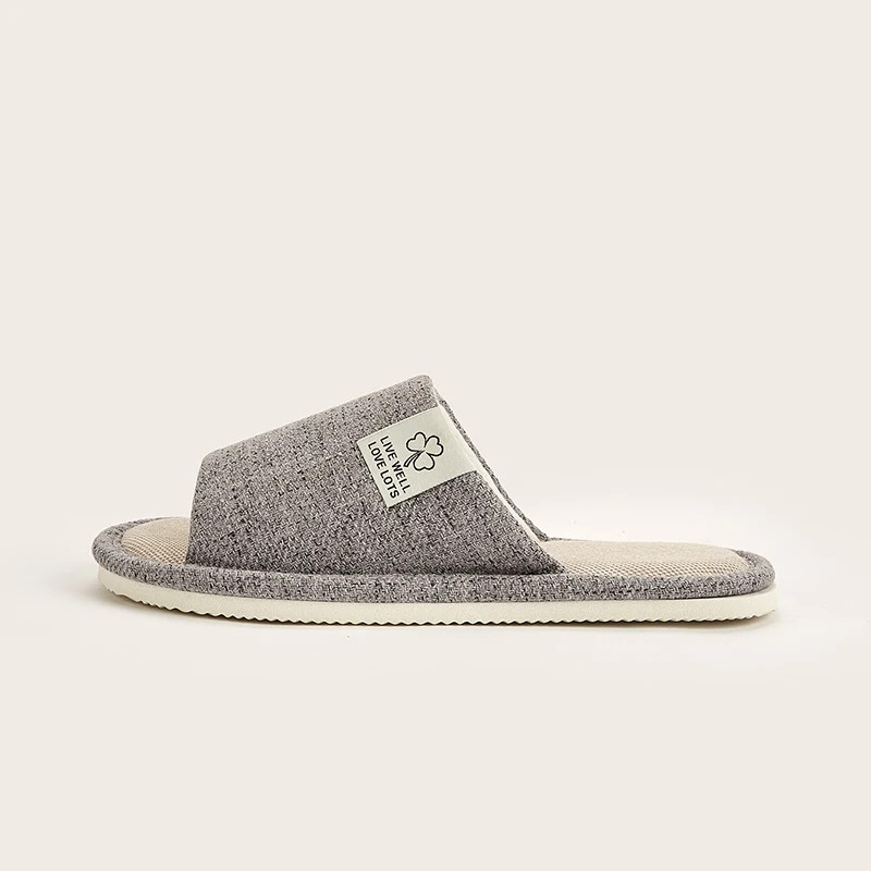 Slippers In Spring&Autumn Comfortable Bedroom Breathable Slippers Men’s&Women’s
