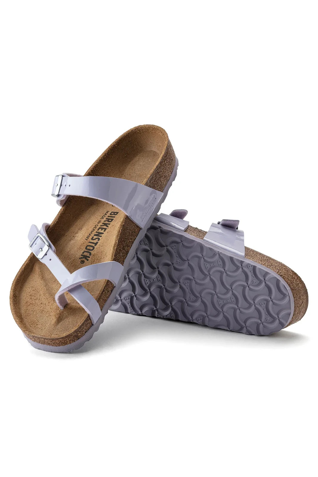 Birkenstock Mayari Birko-Flor® Patent purple fog EU 37 US 6-6.5 regular/wide