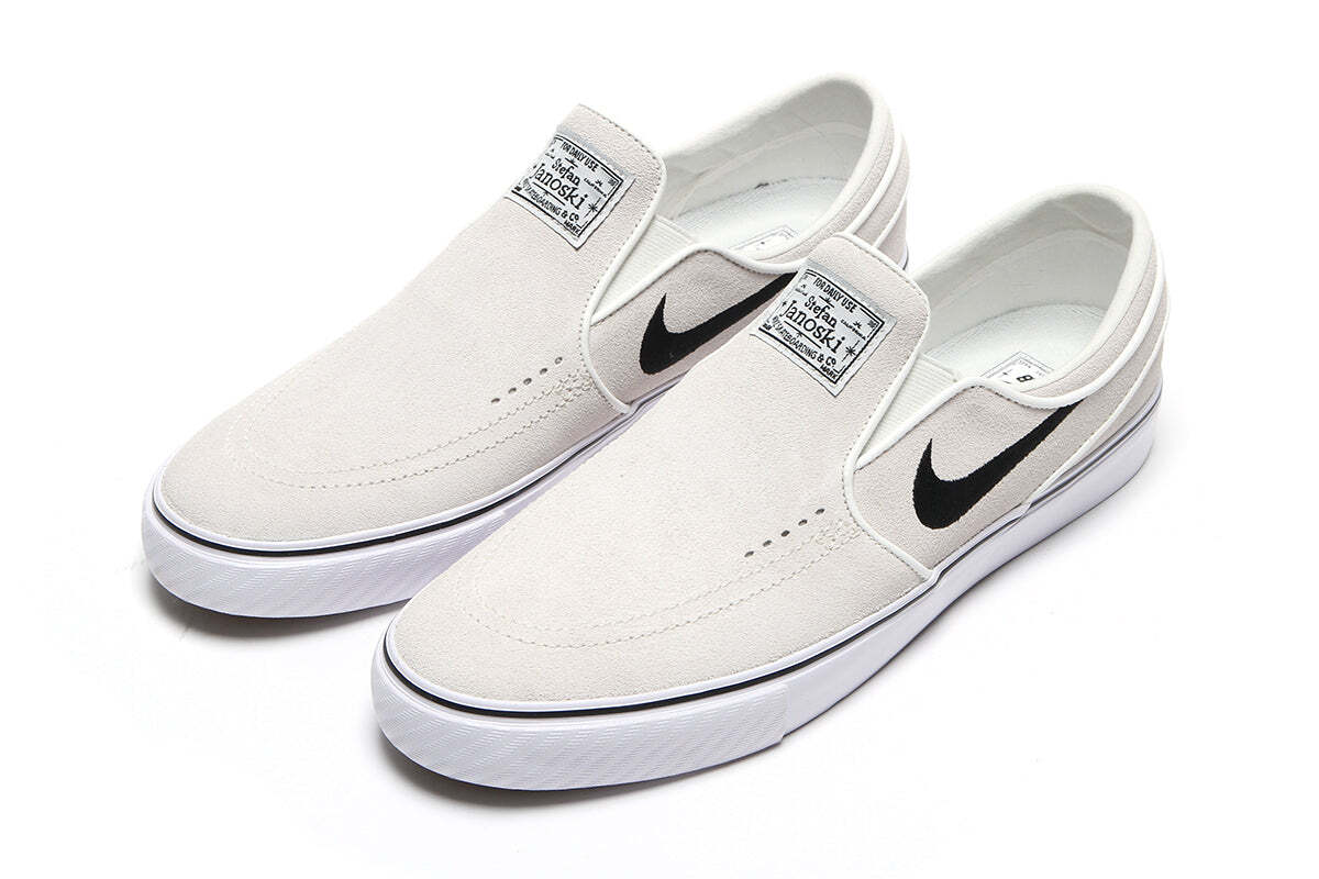 Nike SB Zoom Stefan Janoski+ Slip Summit White Black FN5893-100 Men’s Skate