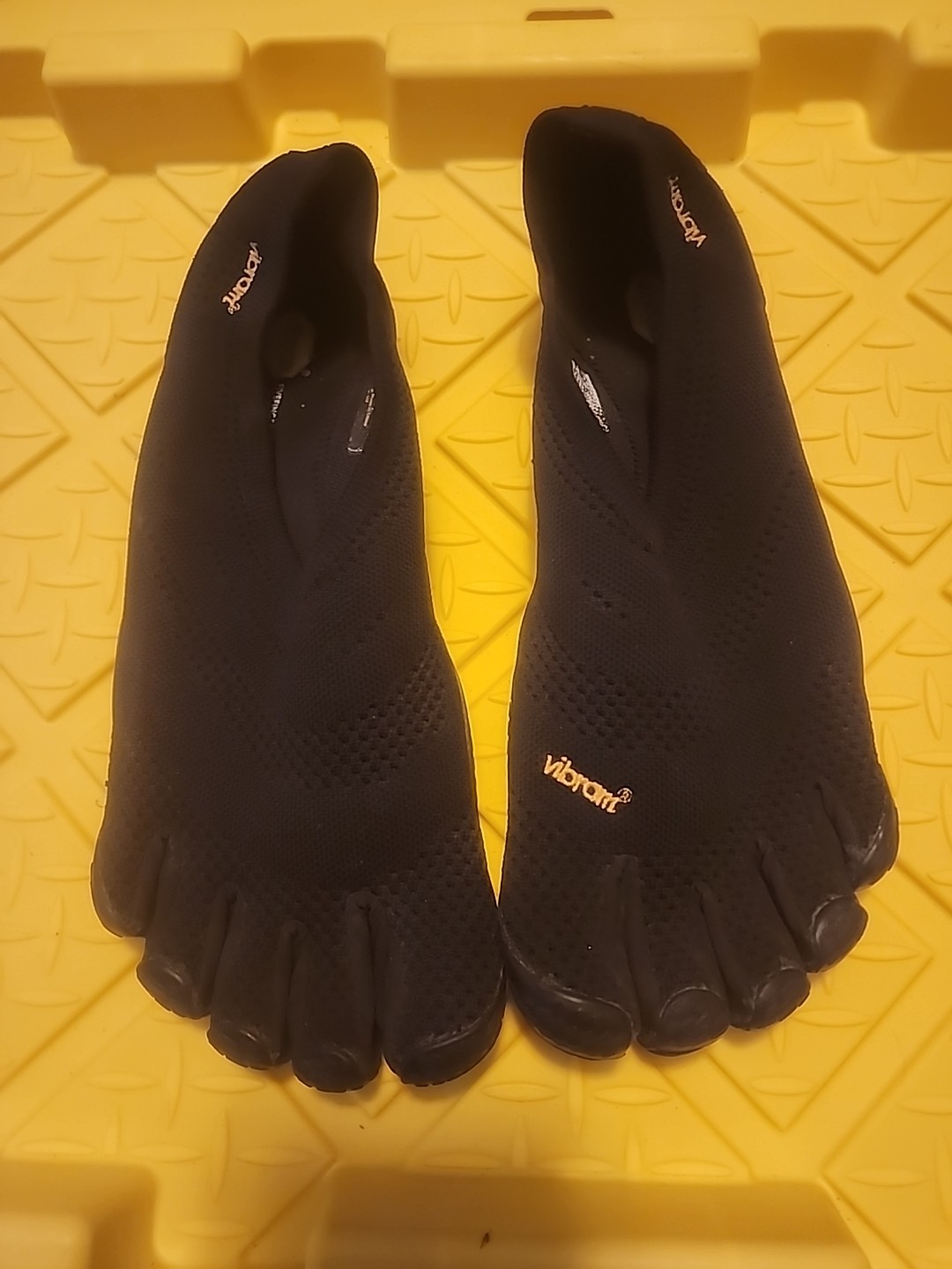 Vibram FiveFingers EL-X Knit Shoes Sz 12.5-13 Athletic Black