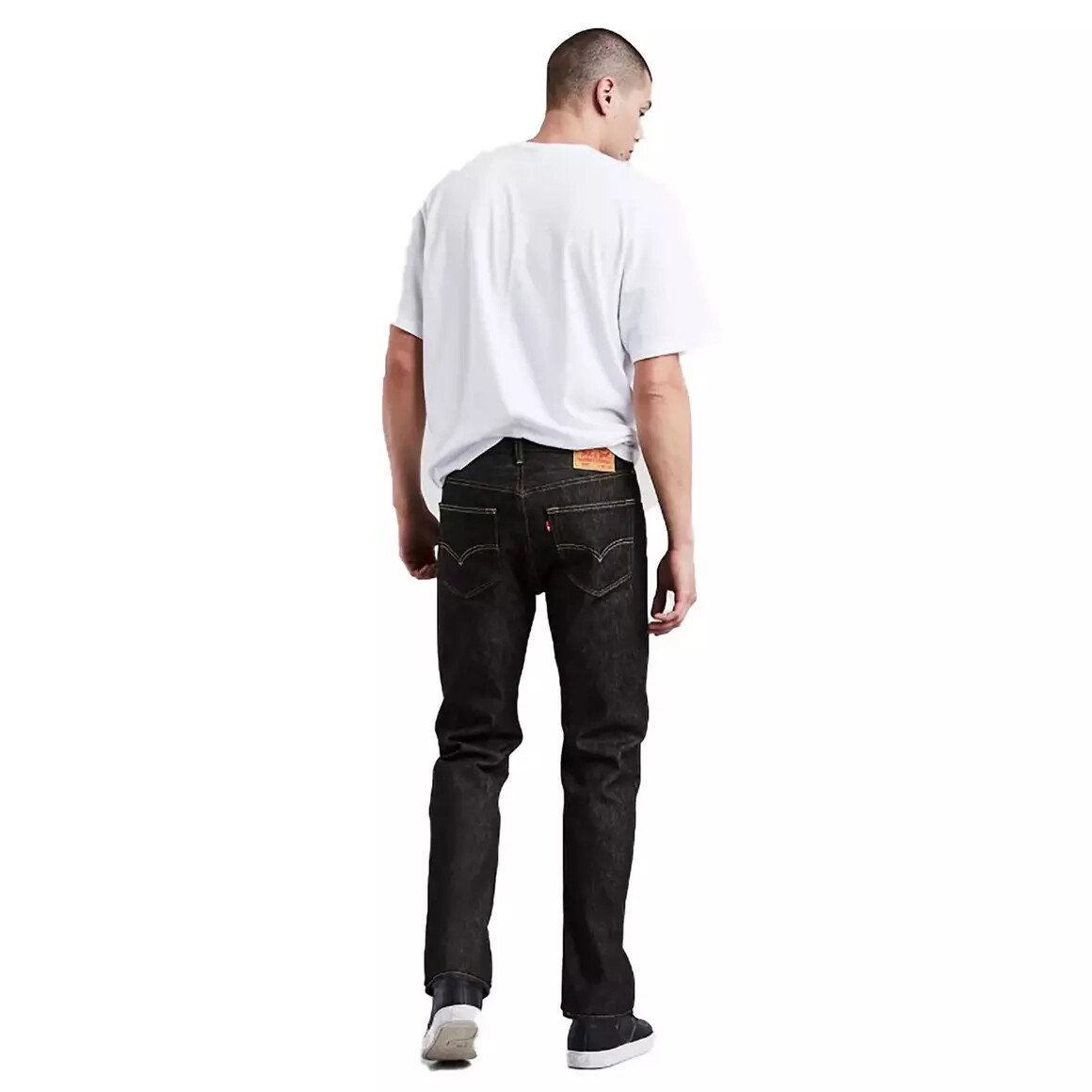 Levis 501 Original Shrink To Fit Button Fly Jeans Raw Rigid Black 0226 NEW MEN’S