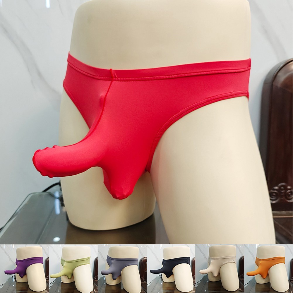 Sexy Mens Elephant Briefs Underwear Pouch Underpants Shorts Breathable Panties