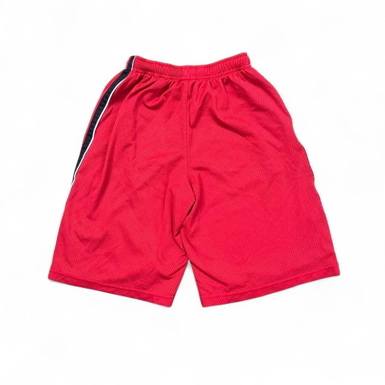 Nike Y2K Mesh Athletic Basketball Shorts Red Youth Large