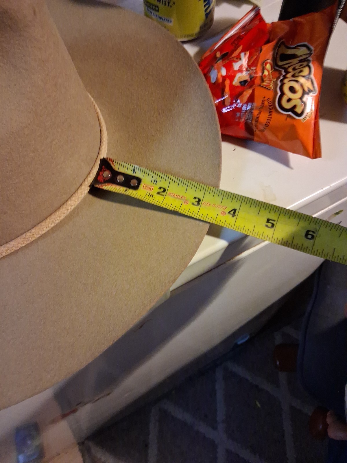 5x Beaver Brand And Eddy Bros Cowboy Hats 7 1/4