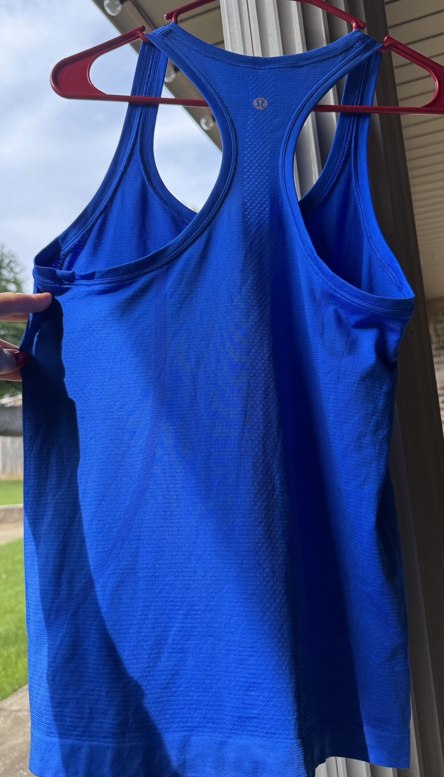 Lululemon Swiftly Tech Racerback Tank 2.0 Size 6 Blazer Blue Tone