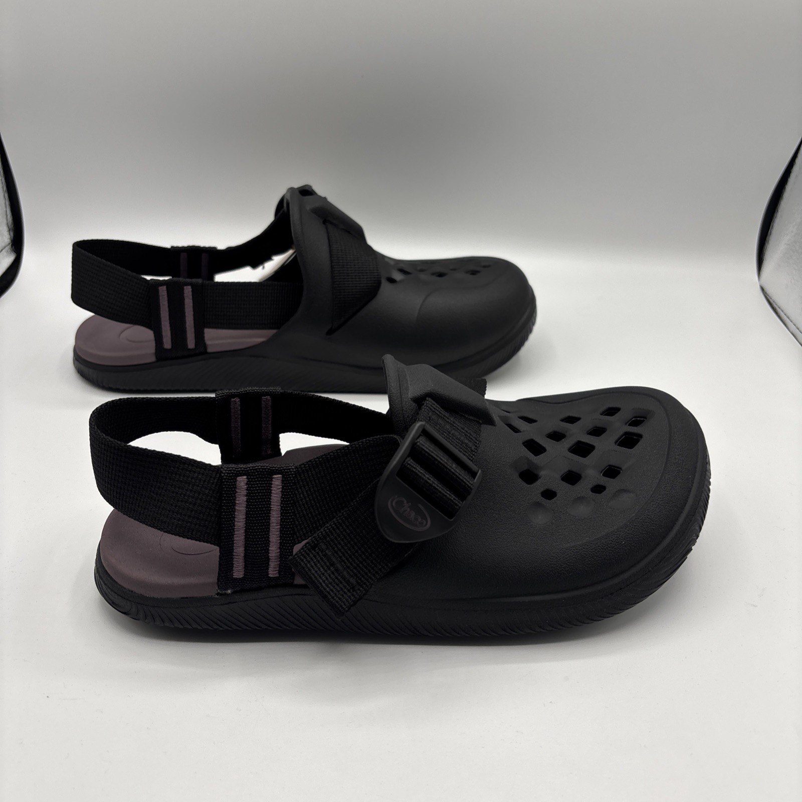 Chaco Chillos Clogs Black Women’s Size 7 Slip-On Comfort Foam Sandals New