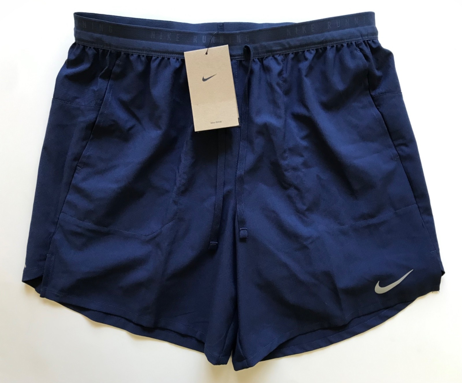 Nike Men’s Flex Stride 7” Length 2-in-1 Running Shorts IF2036 410 Navy Size L