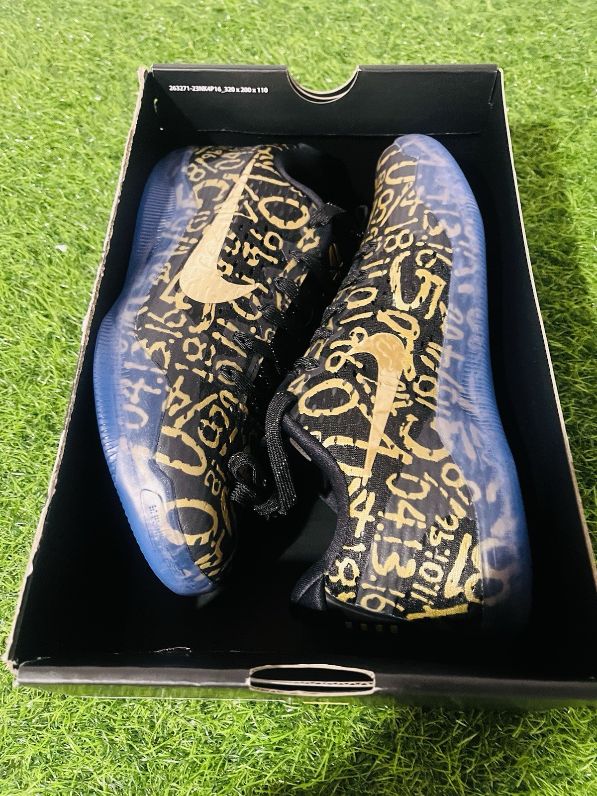 Nike Kobe XI EM Protro Mamba Day Black Gold Men’s Sizes nby IU4902-900
