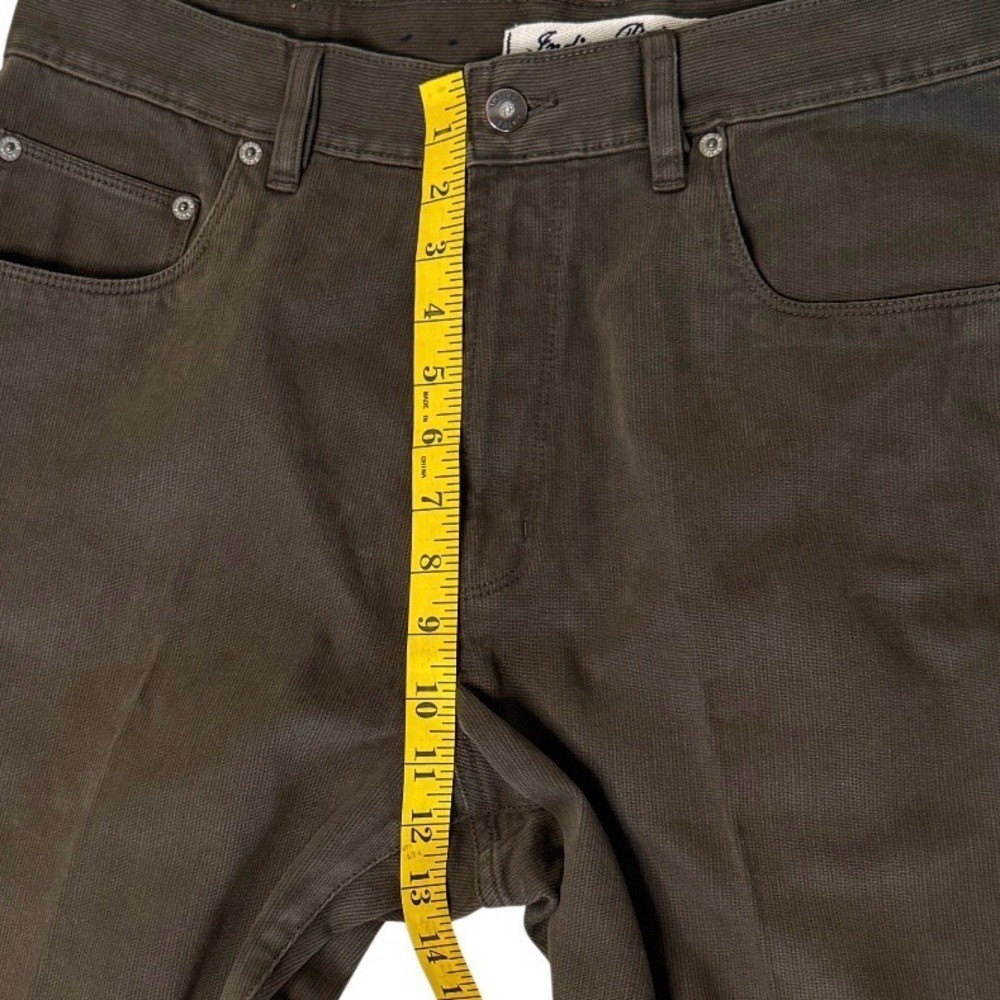 Indigo Palms Tommy BahamaClassic Fit Brown Cordoroy Pants 36X30(hemmed to 28)