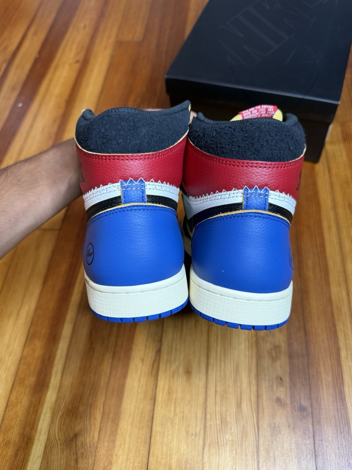 Size 12 – Fragment Design x Union LA x Air Jordan 1 Retro OG High Varsity Red