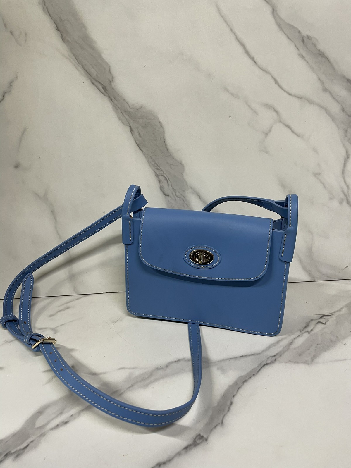DOONEY & BOURKE BLUE MULTI DESIGNER CROSSBODY