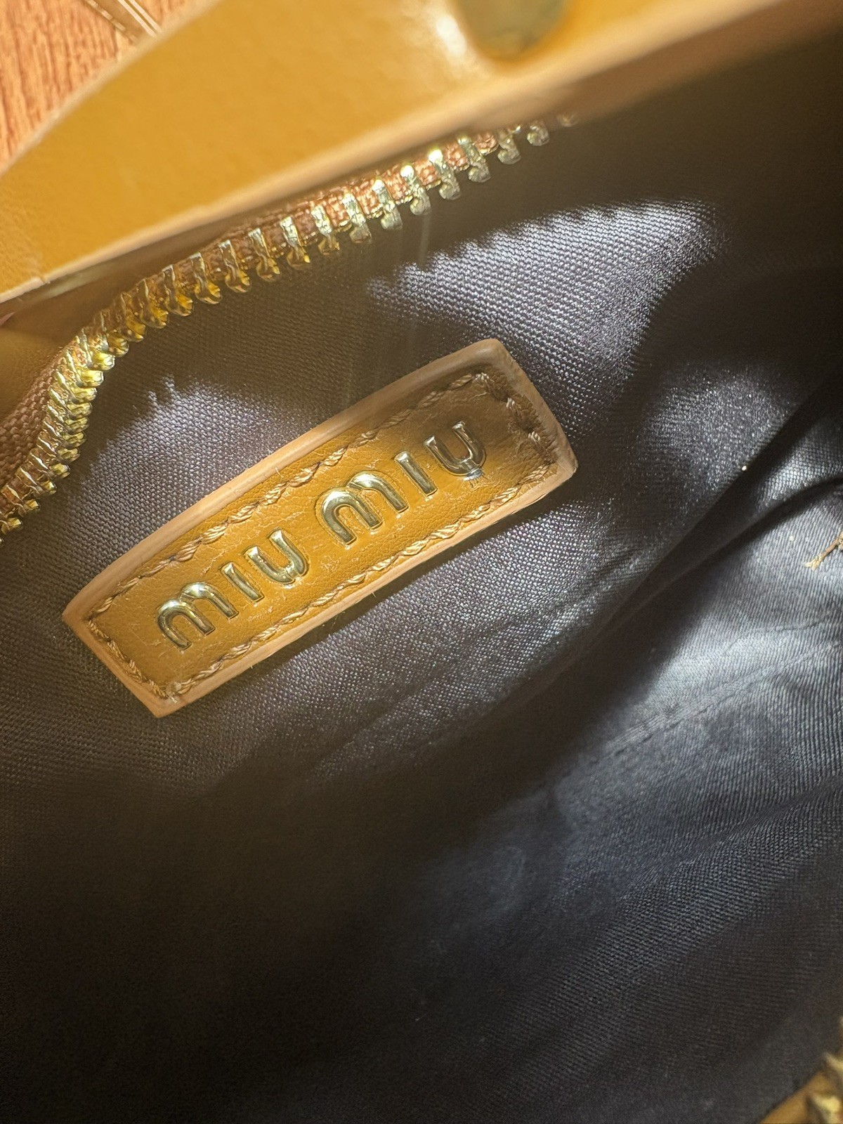 Miu Miu Wander Matelassé Nappa Leather Hobo Bag , Brown, Detachable Strap