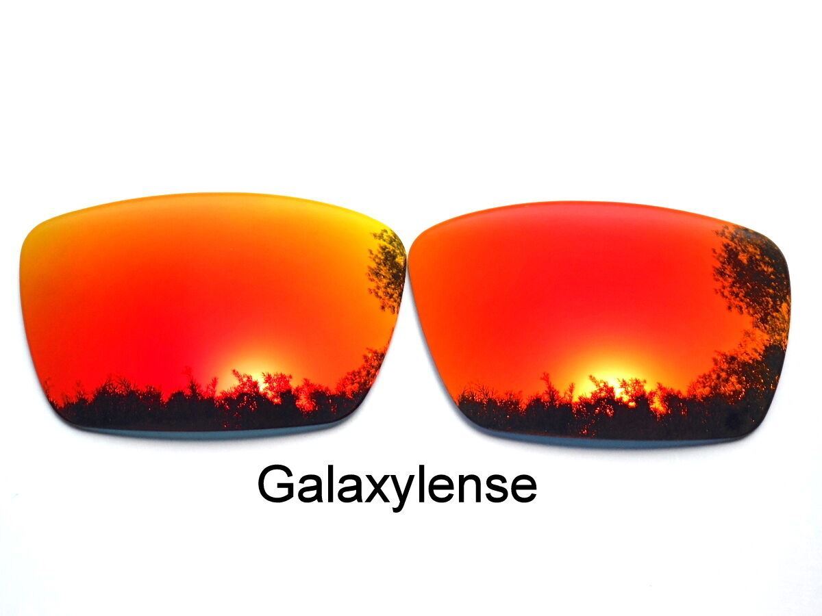 Galaxy Replacement Lenses For Oakley Fuel Cell Fire Red Color Polarized 100%UVAB