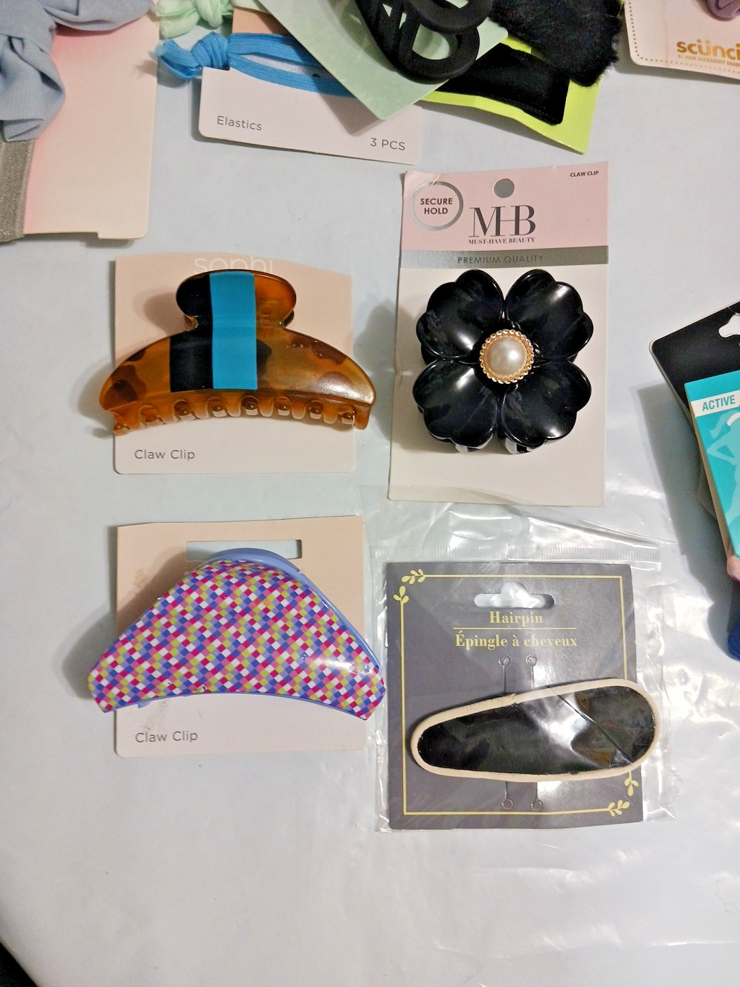 Hair Supplies accessories fashion headband, barrettes, scrunchies, claw clips +