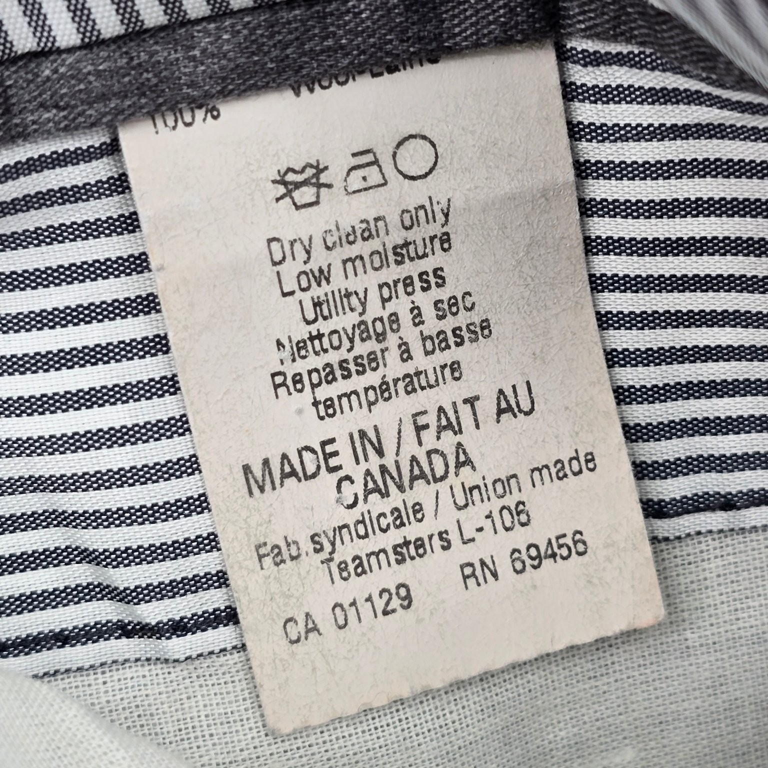 Todd Snyder Mayfair Fit Sport Jacket 42R Charcoal Blue Plaid Wool Partial Lined