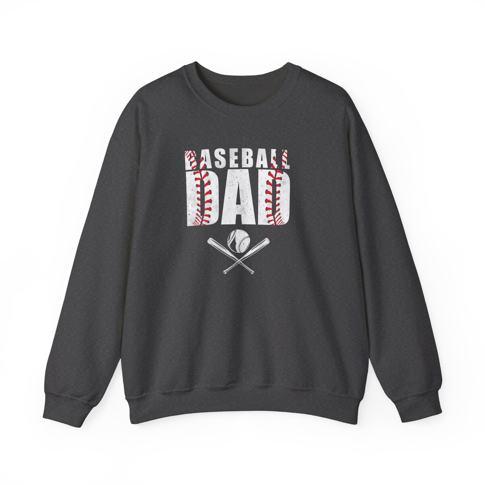 Baseball Sweatshirt, Baseball Dad Sports Baseball Supporters Men Dad Sweatshirt