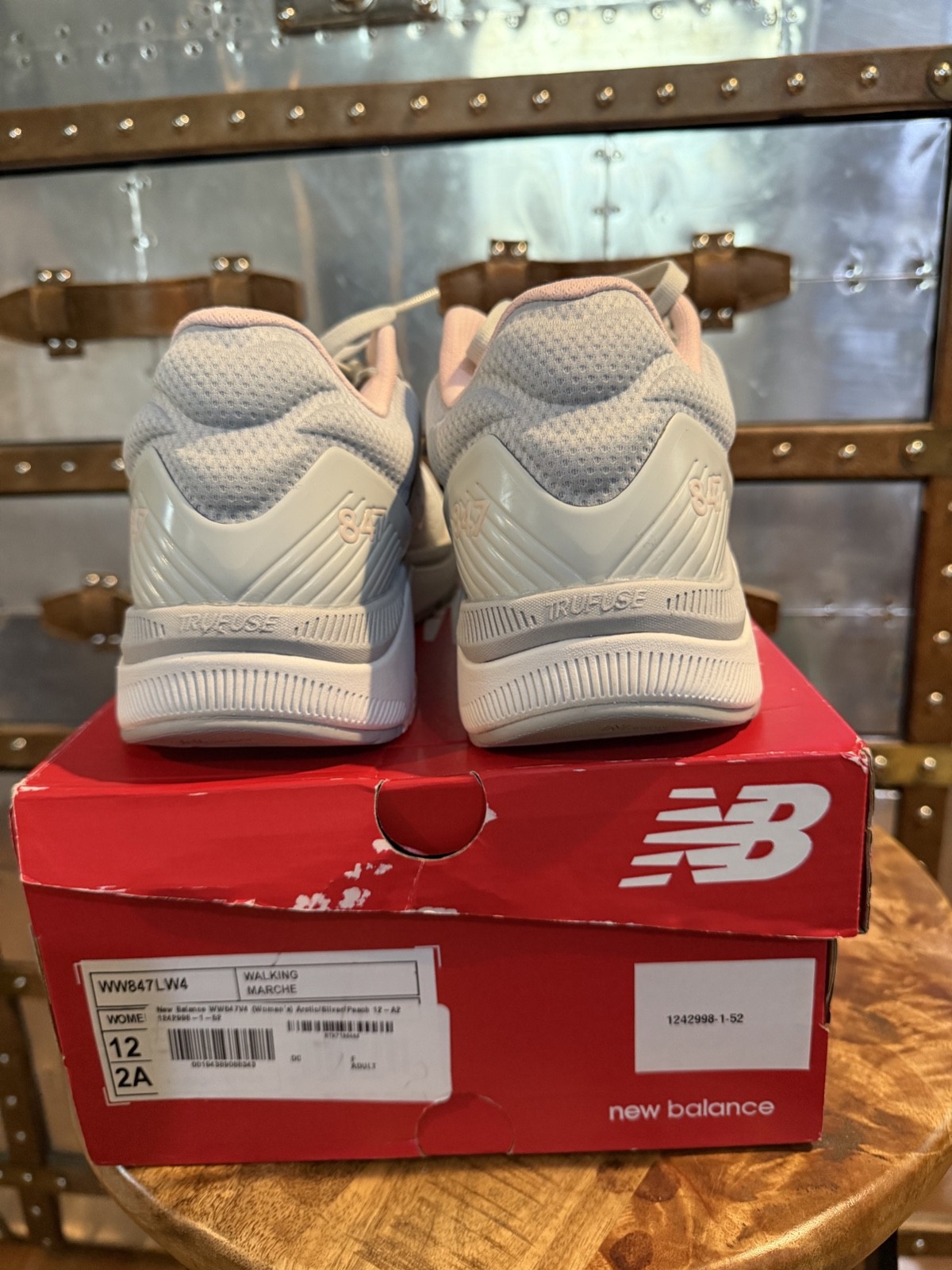 New Balance WWW847LW4 Acrtic/Silver/Peach WW847GY3 US 12 2A Walking Marche