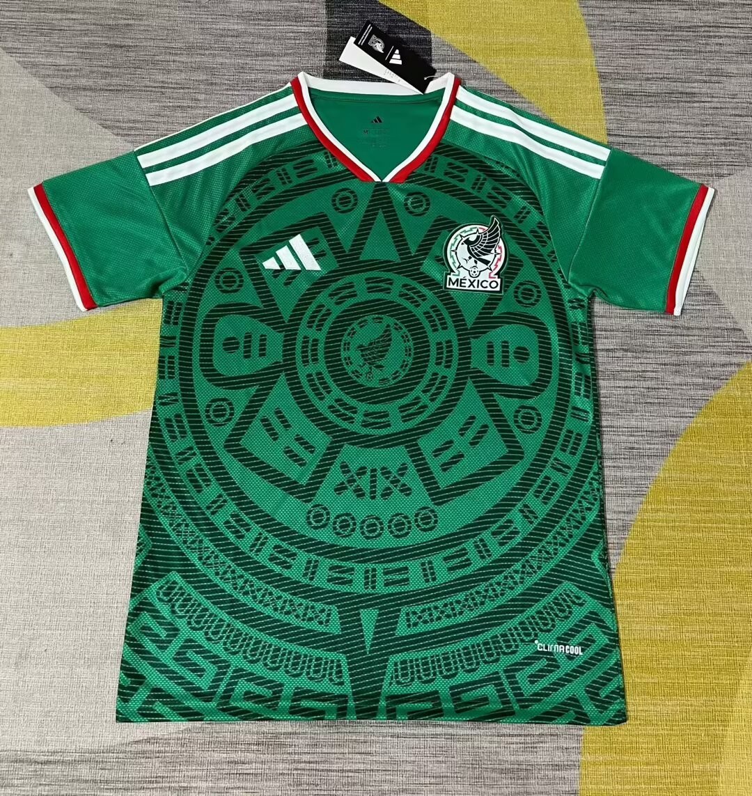 Mexico 2026 Shirt Home Jersey Adult Breathable Sports Uniform