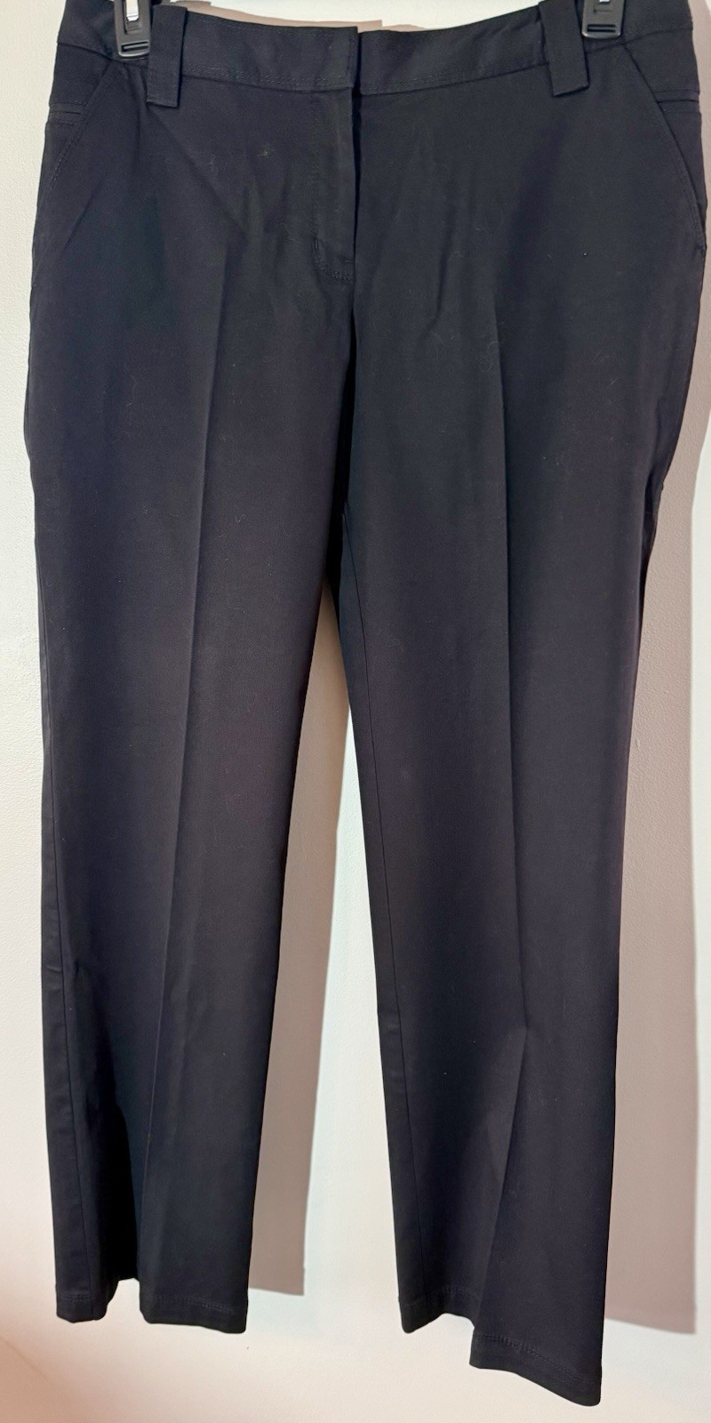 Tommy Bahama Women’s Black Pants 95% Cotton 5% Spandex Size 12