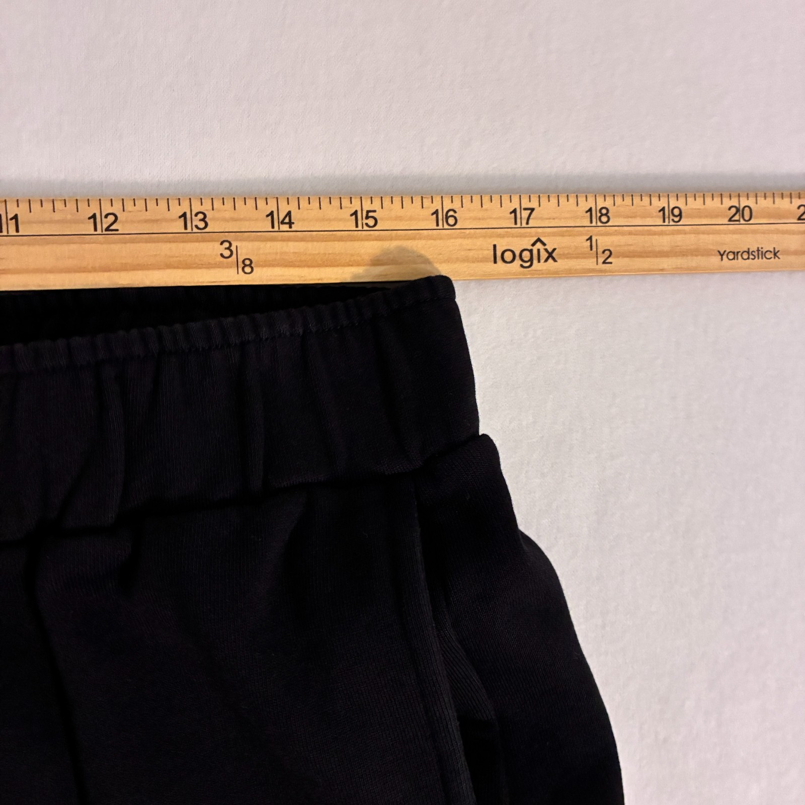 Pact Sweatpants Womens L Black Organic Cotton Elastic Waist Minimalist Lounge