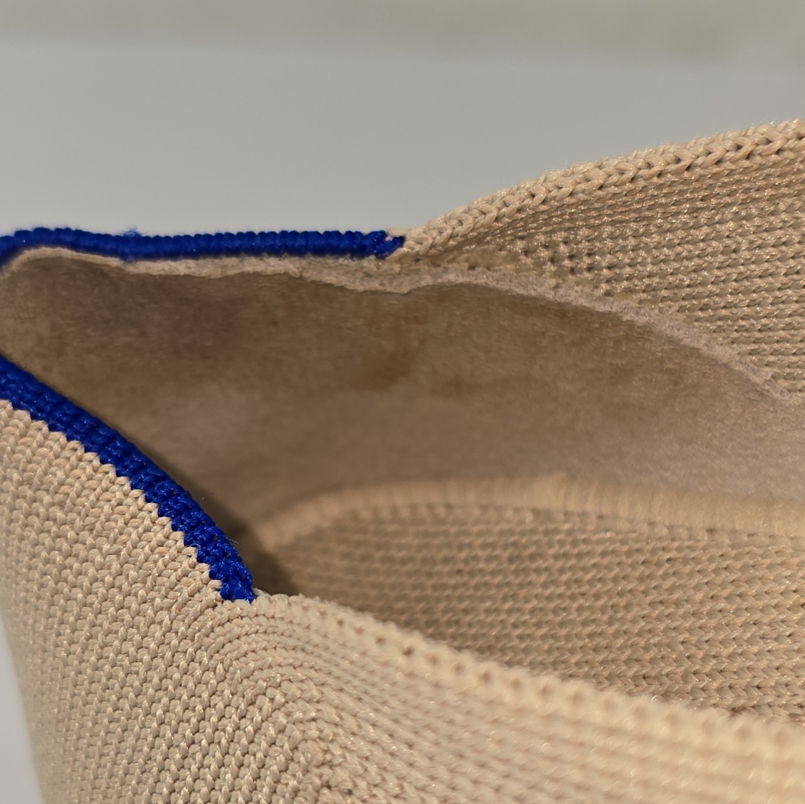 Rothy’s The Pointed Toe Knitted Slip On Women’s Flat Shoes US SIZE 6 Portobello.