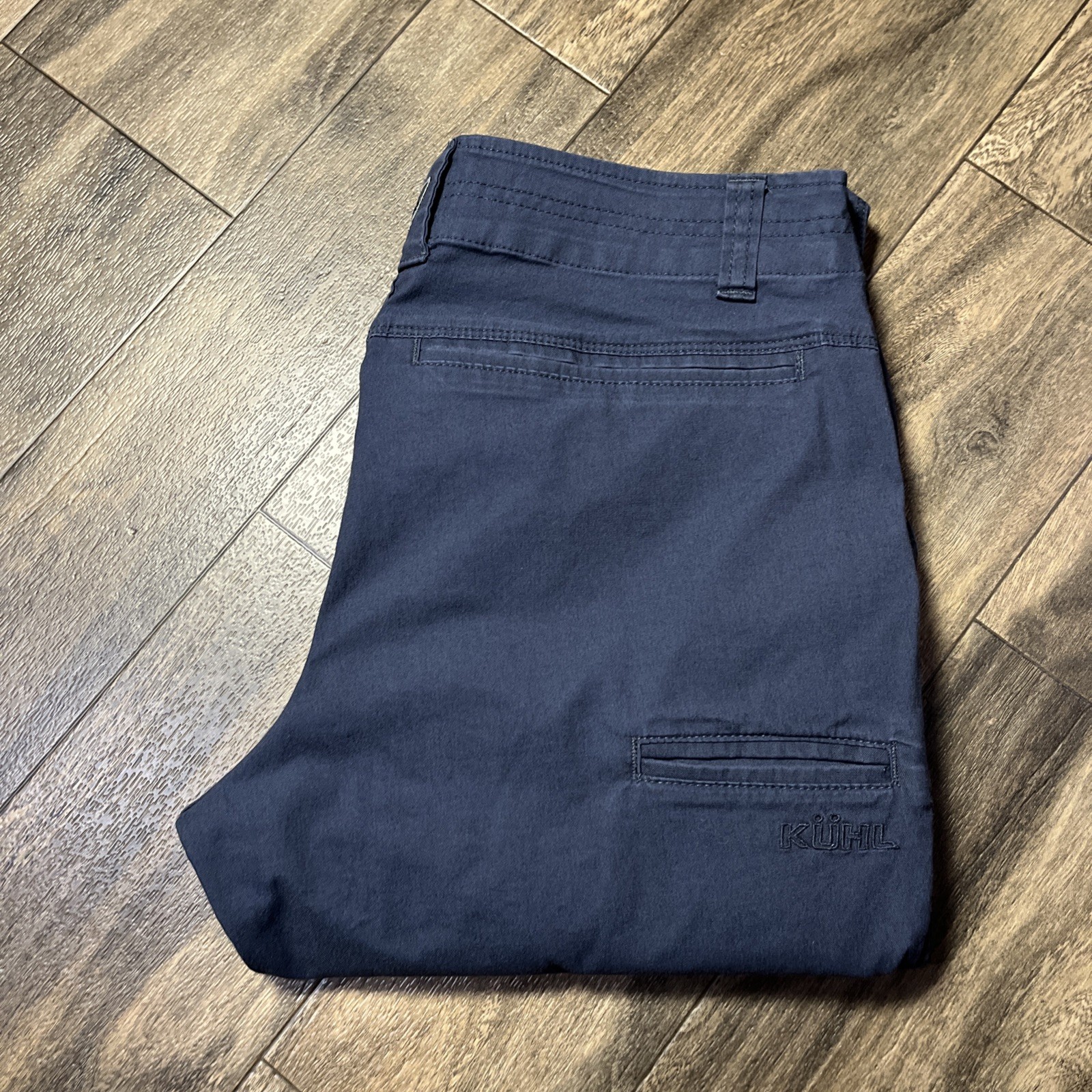 Kuhl Resistor Lite Chino Pants Men’s 30×32 Blue Stretch Hiking Commuter UPF 50+