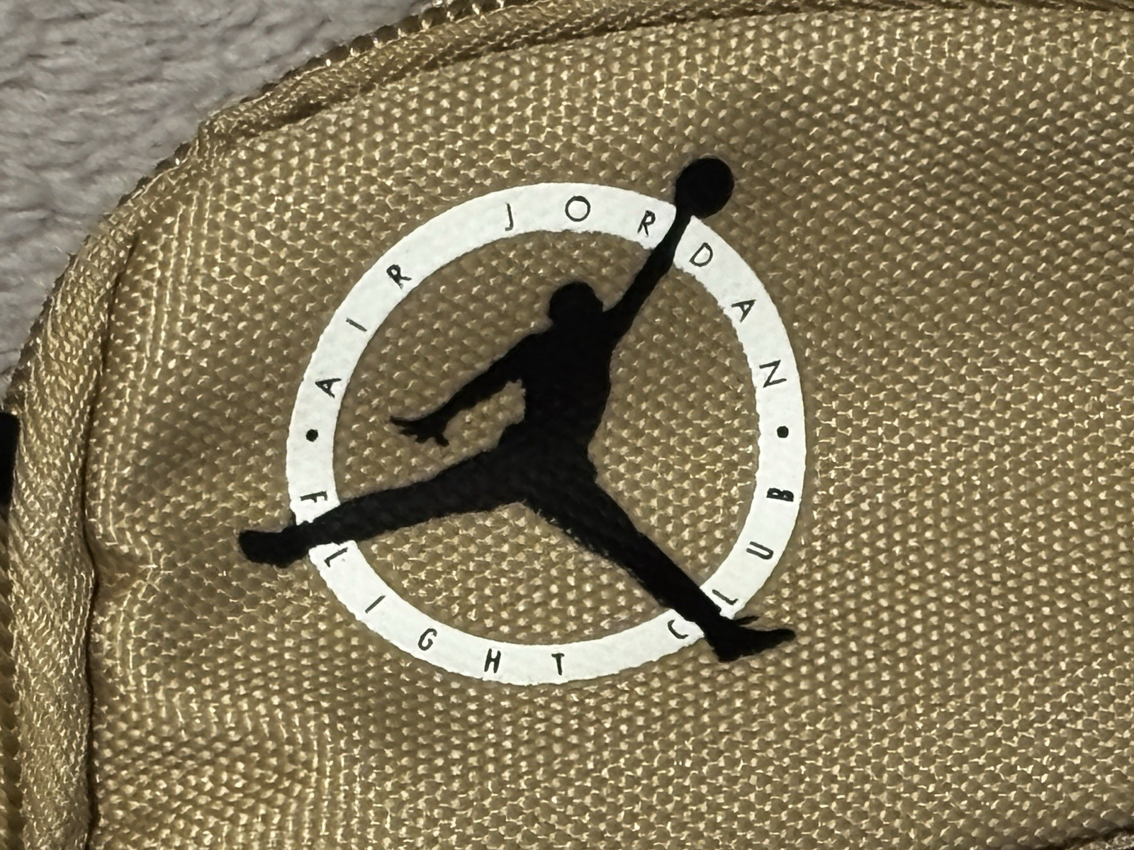 Nike Air Jordan Hip Bag MVP Flight Jumpman Desert Beige 0.5L Small 7A0739-X6A
