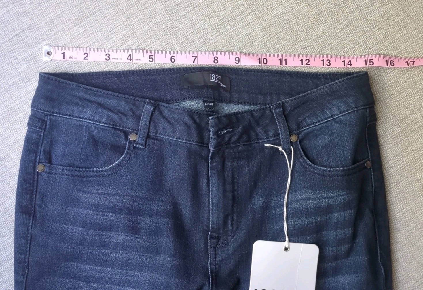 1822 Denim Butter Soft Vintage Flare Jeans Size 10/30 CJ8C1588A3 Stretch NEW